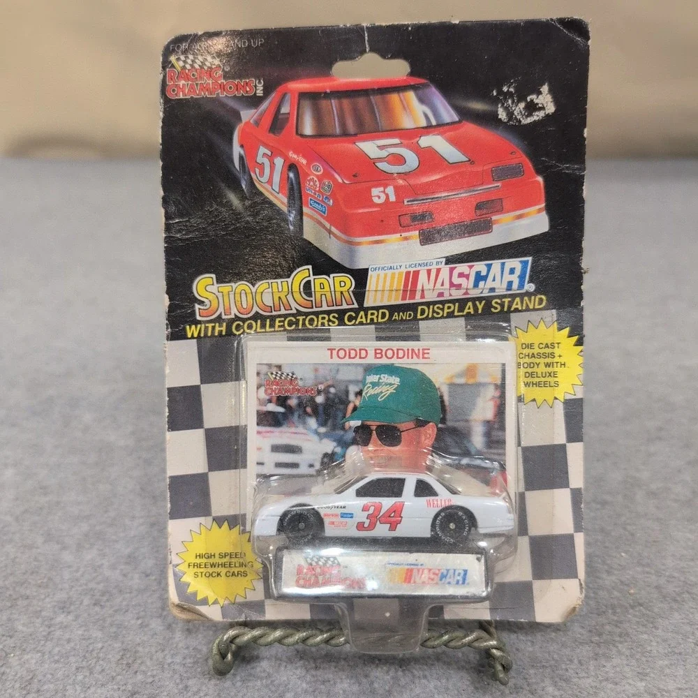 Racing Champions NASCAR Stock Car Todd Bodine 34 Diecast 1995 - Picture 1 of 2